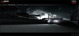 ウェブサイト　Audi R8